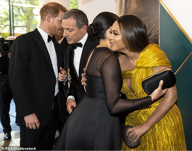 On the red carpet of the Lion King premiere last July, the Duke of Sussex collared the powerful Disney chief Bob Iger and advertised Meghan's 'interest' in doing voiceover work