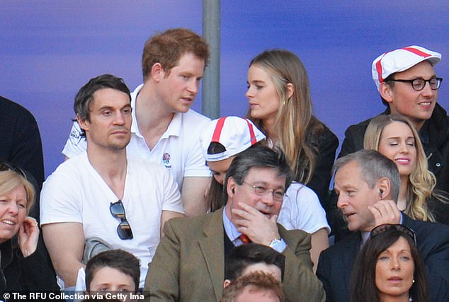 Cressida dated Prince Harry from 2012 to 2014 after being set up by Princess Eugenie. Pictured in March 2014