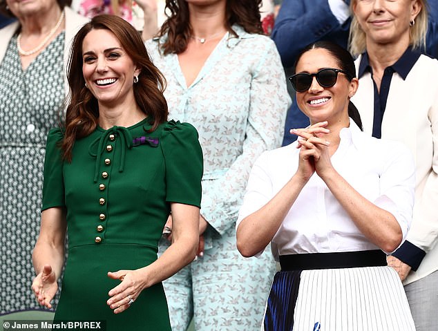 At the time, it was believed the show of unity with Kate was to put any rumours of a feud to bed – but Meghan later said their Wimbledon appearances weren't as friendly as they seemed