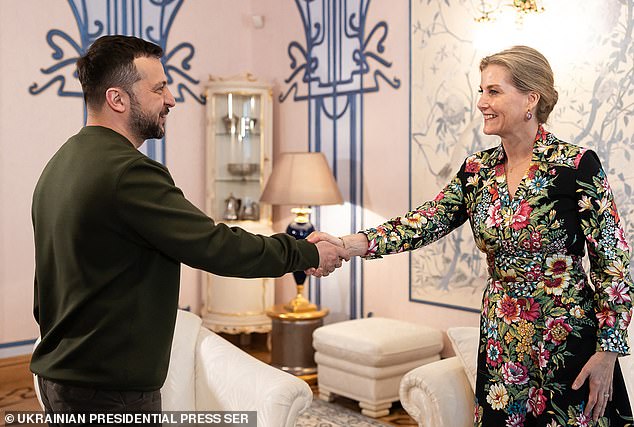 Sophie bravely denounced Putin's forces for using rape as weapon of war as she became the first British royal to visit Ukraine since Russia's invasion in February 2022