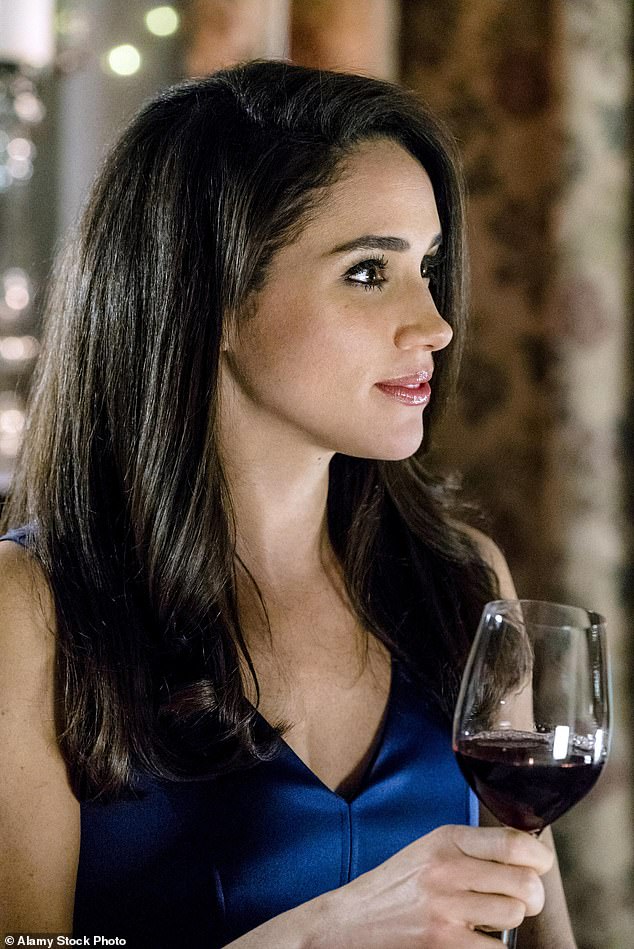 The Duchess with a glass of red. She has revealed her affection for wine through her social media posts