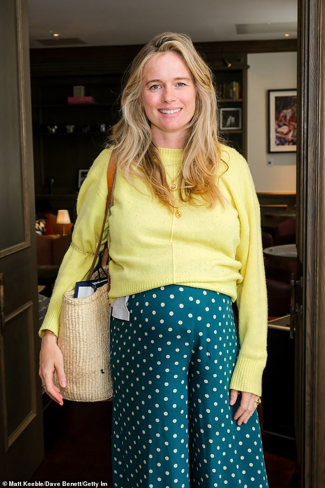 Cressida Bonas (pictured) looked typically stylish on Thursday morning when she attended an event in South Kensington, London