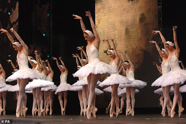 Royal author Kate Nicholl wrote: 'The brothers decided that the concert should reflect their mother's joie de vivre, and the eclectic line-up of West End show casts, performances from the Royal Ballet and some of the world's biggest rock stars perfectly captured the mood'