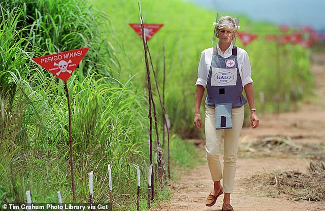 Twenty-eight years ago, Princess Diana Princess put the Halo Trust on the charity map with her walk that changed the world, raising awareness of the terrible impact of landmines on human life
