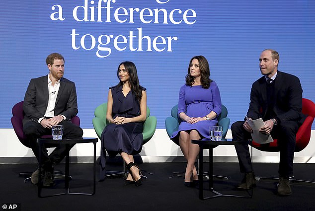 Brothers Prince Harry and Prince William, alongside Meghan and Kate, were lovingly dubbed the 'Fab Four' by the press
