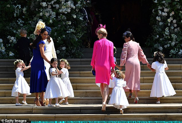 There were reports that Kate and Meghan clashed over bridesmaid dresses ahead of the wedding in 2018