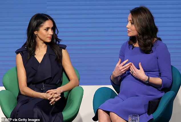 Brown wrote that Meghan 'fluently' took up the majority of the airtime, which apparently did not sit well with Kate