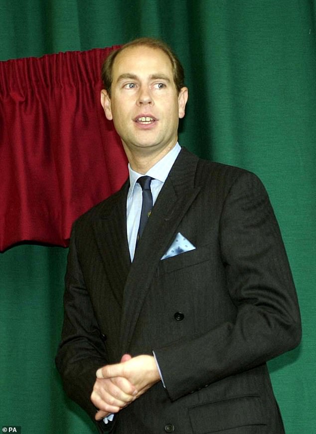 According to royal author Katie Nicholl, Prince Edward's production company - Ardent - broke the press embargo film footage for a new American TV series called The A-Z of Royalty