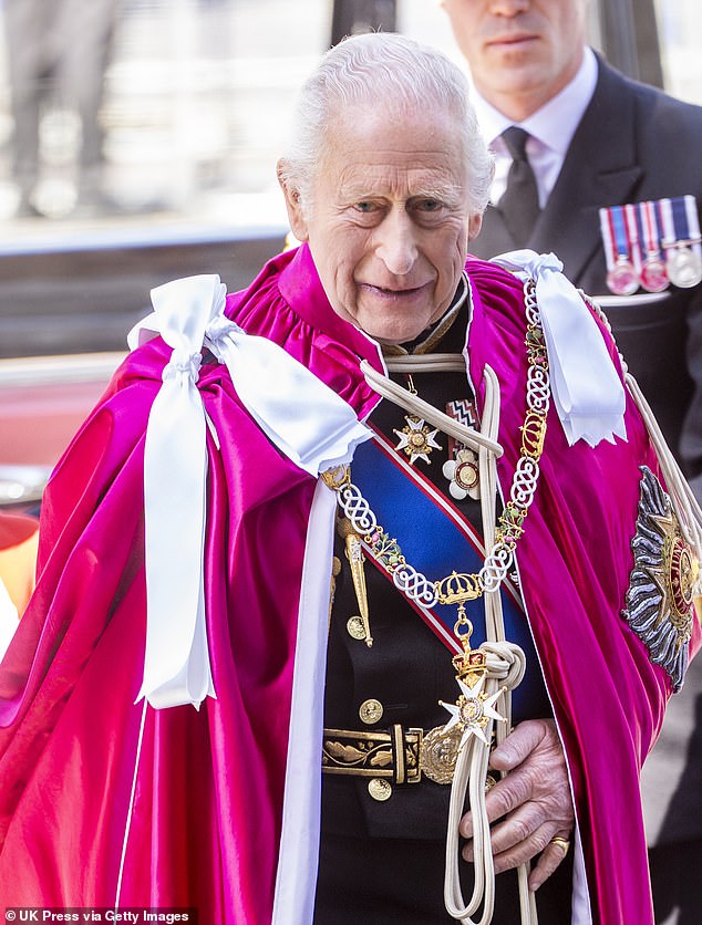 Following the debacle, Prince Charles was said to be 'apoplectic' and could be heard chastising Edward down the phone from outside his study in St James's Palace