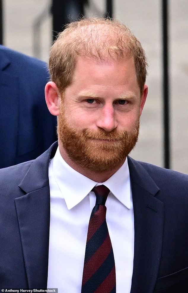 Prince Harry in April 2025. The one caveat for the Sussexes continuing royal duties - however small or minor - was that their behaviour must stick to the 'normal rules about royal behaviour'