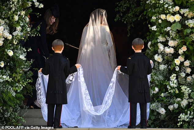 Like her choice to wear a white dress, Meghan's decision to don a veil for the big day also ruffled some feathers among the Royal Family