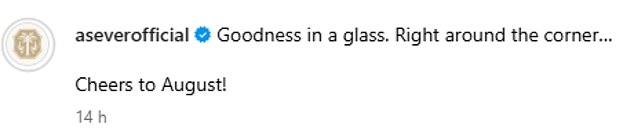 Meghan described her new bottles as 'goodness in a glass'