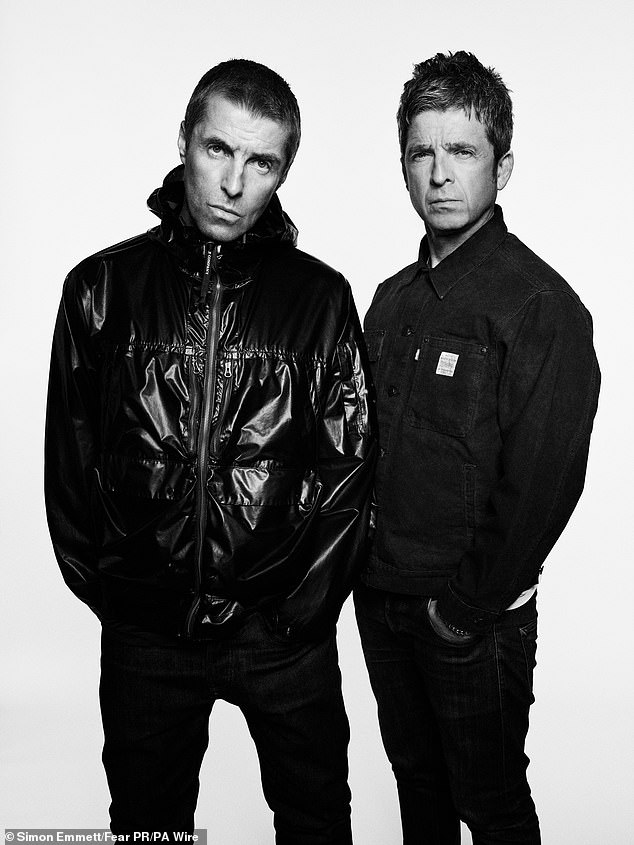 Oasis frontmen Liam and Noel Gallagher reunite for their upcoming reunion tour. The pair have put their differences aside to perform together for the first time in over a decade