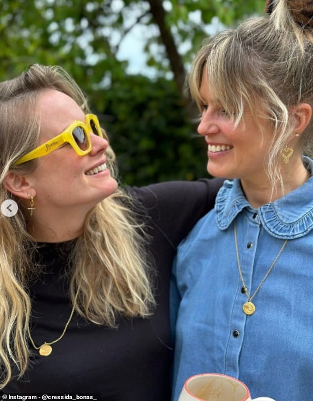 The carousel included a snap with sister and podcast co-host Isabella Branson