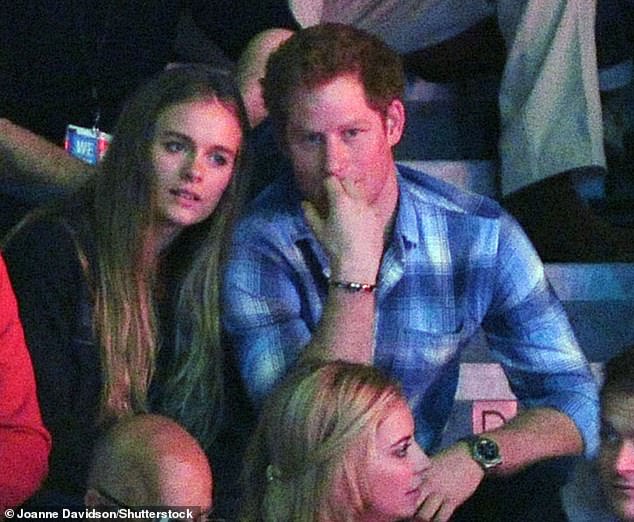 Cressida dated Prince Harry from 2012 to 2014 and still remains close to the royal family (seen together in 2014)