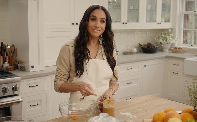 Typically, a jar of jam is thicker and sticks together, whereas when we stuck our spoon into Meghan's raspberry spread, its consistency dripped off the silverware like a sauce. It was unappealing to say the least