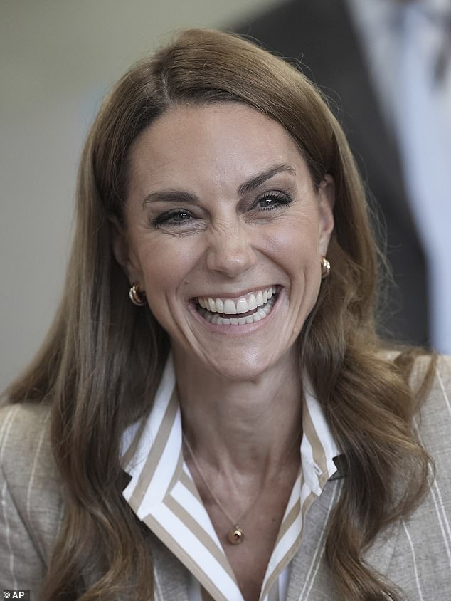 On Wednesday's outing, Kate opened up about her cancer recovery journey as she spoke with patients in the hospital's wellbeing centre