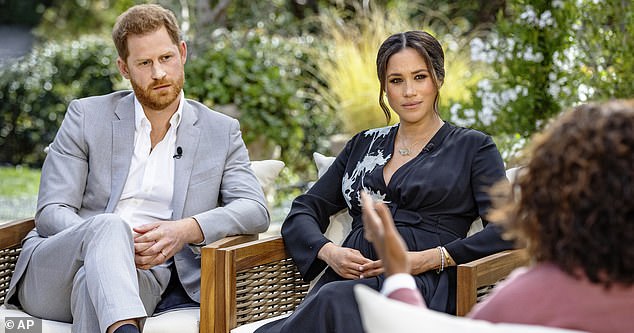 In the Oprah interview, Meghan claimed she and Harry were married by the Archbishop of Canterbury before their wedding in the chapel