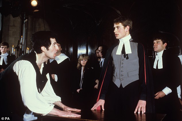 Prince Edward was involved in the Light Entertainment Society while attending Cambride