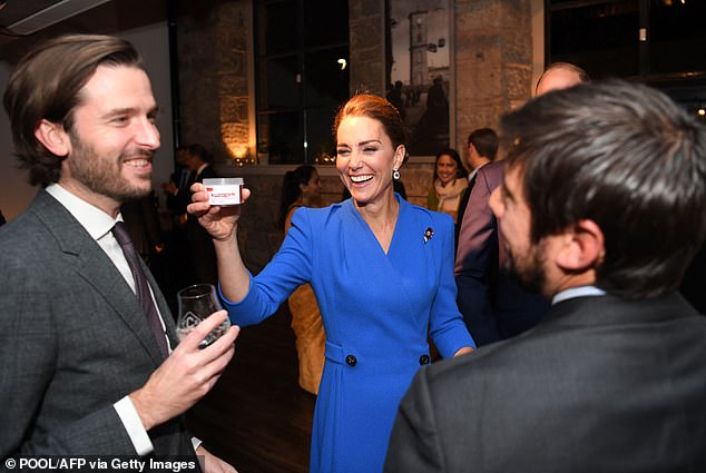 Jason with Kate Middleton in 2021. He is now the CEO of William's Earthshot Prize which was launched by the Prince in 2020 to search for and scale the most innovative solutions to tackle climate change