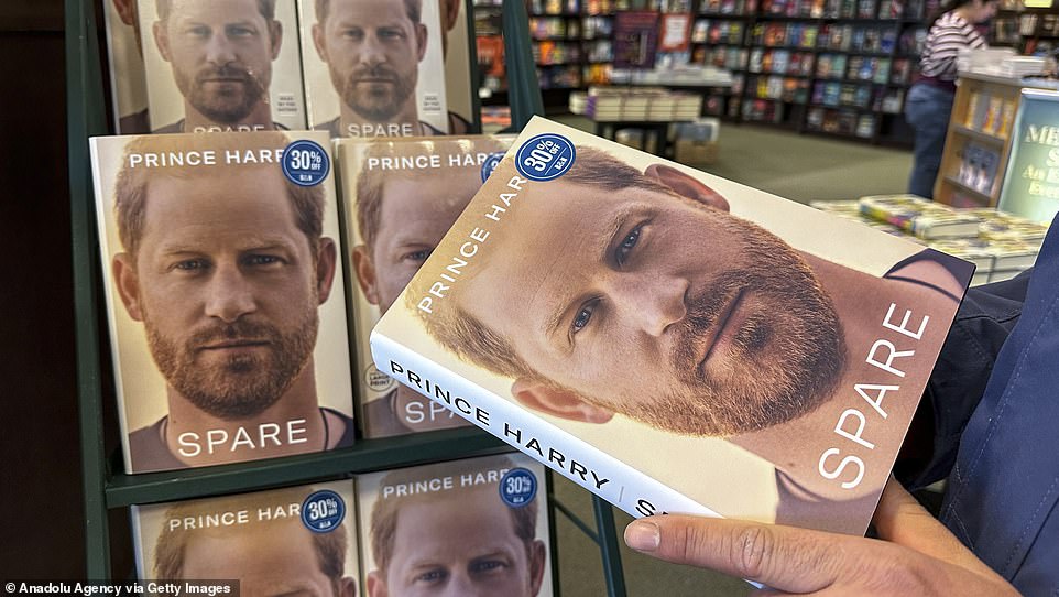 It earned her an advance of £800,000 and made it into the top three in American bestseller lists. And while Meghan is yet to have released an autobiography herself, the world of self-written novels that delve into the intimate details of one's life is not an unfamiliar phenomenon to the Duchess. Indeed, her beloved husband, Prince Harry, released his own explosive memoir, Spare, in January 2023. The hardback edition broke records at bookshops, serving as Britain's best-selling book of the year, with more than 750,000 copies sold in the UK in its first week alone. It included controversial claims of being physically attacked by Prince William, a revelation that he had killed 25 Taliban members during the Afghanistan war, admissions of taking drugs including cannabis and magic mushrooms, and losing his virginity in a field behind a pub to a cougar 'horse enthusiast' aged 17.