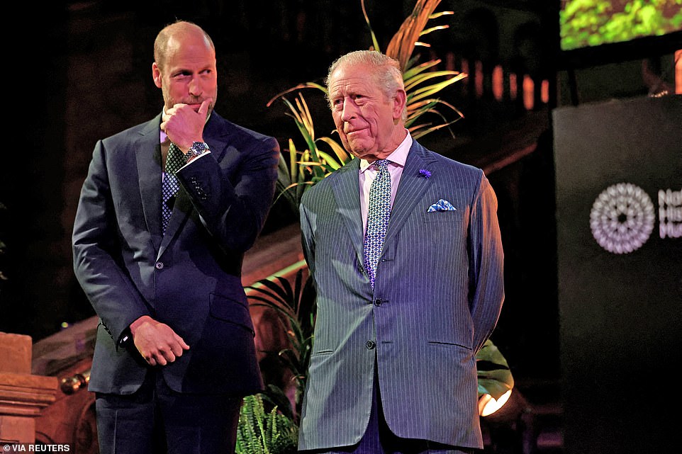 Reflecting on the evident contrast between the two Royal couples, Ms Brown then asked: 'The dutiful diligent Cambridges versus the 'charismatic', 'progressive' Sussexes. Was there room on the royal stage for both?' In 2021, William and Kate changed their username from 'Kensington Royal' to the more informal 'Duke and Duchess of Cambridge' and updated their profile picture to a candid snap taken on a visit to Ireland last year. The couple also launched a YouTube channel just days after they treated royal fans to an intimate family video showing them enjoying time at the beach with their children Prince George, seven, Princess Charlotte, six, and Prince Louis, three. The move served as part of a strategy by the Cambridges to modernise how the royal family connects with a tech-savvy audience, while sharing just enough of their lives to satisfy fans, without sacrificing their children's privacy.