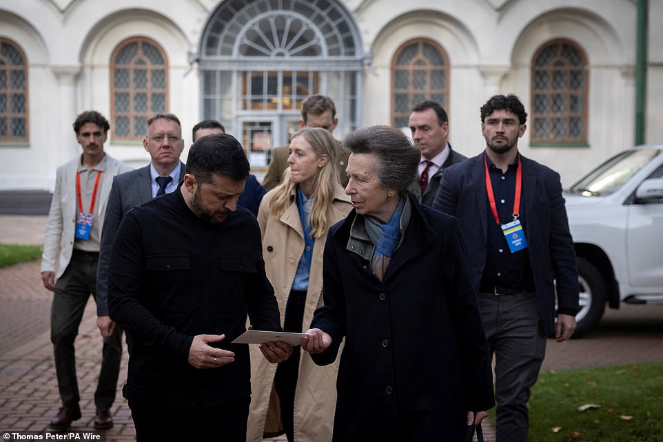 Later the princess, who is now 18th in line to the throne, visited the Kherson Cultural Exhibition, which pays tribute to its rich history. Kherson was occupied at the start of the conflict before liberation by the Ukrainian forces, serving as a symbol of Ukraine's strength, resistance and struggle. The exhibition has been supported by the Partnership Fund for a Resilient Ukraine (PFRU), led by the UK and supported by partner countries.