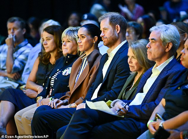 The Duke and Duchess of Sussex were at Project Healthy Minds' World Mental Health Day Festival at Spring Studios on the same day