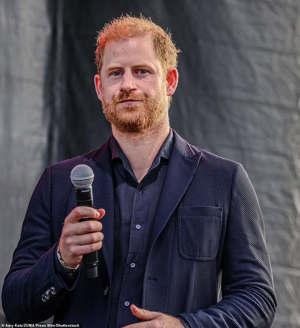 After taking tea with his father at Clarence House, the duke could barely contain his glee as he was pictured smiling broadly. In an interview with anti-monarchist newspaper The Guardian two days later, Harry made clear that he hoped to return to Britain with Meghan, and their children, Prince Archie, aged six, and Princess Lilibet, four. ‘This week has definitely brought that closer,’ Harry declared.