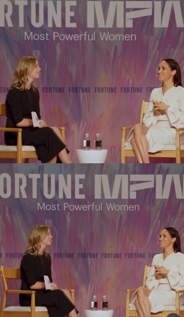 Speaking onstage at the Salamander DC Hotel, Meghan outlined her plans to 'leverage her significant influence to build a successful, long-lasting business empire' while hinting at a move away from her Netflix show With Love, Meghan