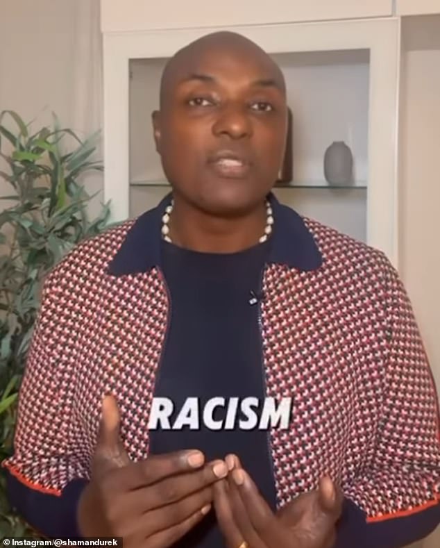 Shaman Durek released a statement last night, insisting his words had been 'twisted' by the media