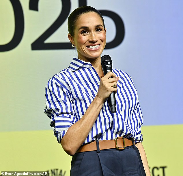 And, according to experts, Meghan's positioning is quite 'disjointed' right now, as her exactly path is not exactly clear