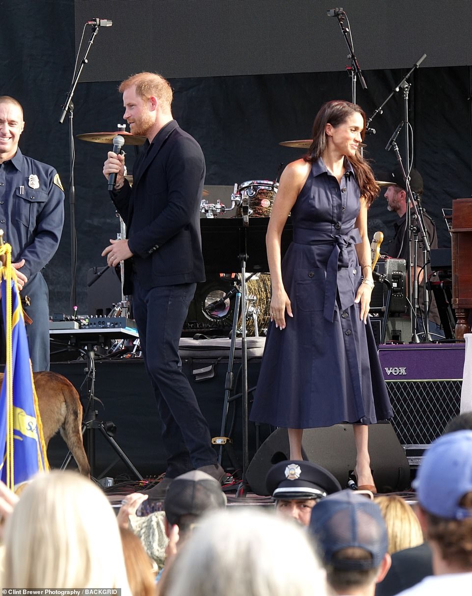 'Harry wants his children to have the very best education. He has retained his closest friendship group of confidants from his days at school at Ludgrove and Eton. He wants that for his own children.' However, Meghan is said to consider sending children to boarding school 'barbaric'. The friend added: 'There is still some negotiation for Harry to have with Meghan . The King, however, is delighted.' Last month, Grant Harrold, a former personal butler to King Charles, told Sky News Australia: 'It's very likely and it's completely possible because if they have their younger education in America, I'm sure their father will be quite keen [for them] to have a bit of a British education. 'But then it depends on how the relationship is with the rest of the family when the time comes.'