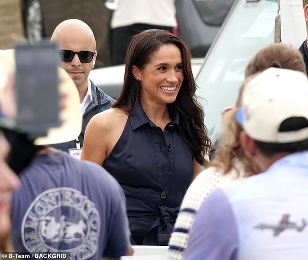 On his later trip to Kyiv, when asked about meeting the King, all Harry would say was that in the coming year 'the focus really has to be on my dad'