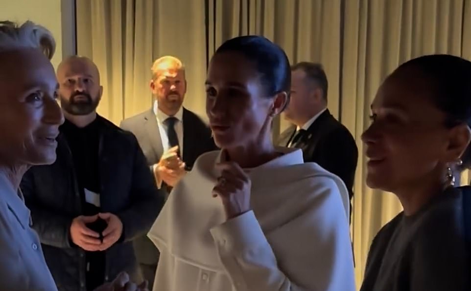 And after she was awarded her damehood by the late Queen in 2015, she went on to play her in the West End revival of Peter Morgan's play, The Audience. Despite being her first attempt to be taken seriously by the world of high fashion, Meghan's whirlwind tour has been beset by gaffes and awkward moments. Over the weekend, the Duchess of Sussex was condemned for an 'utterly bewildering' clip posted to her Instagram 'story' which showed her feet resting on the leather seats of a limo as she was driven along the same rout where Princess Diana 's journey ended in tragedy as her driver smashed into a pillar in the Pont de l'Alma tunnel in 1997.