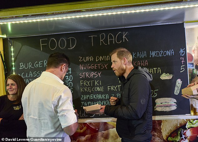 A colleague was said to have ordered a portion of chips for the prince