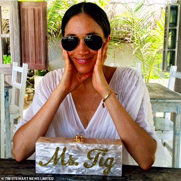One of Meghan's priorities was re-registering Frim Fram Inc, the company behind her successful lifestyle blog, the Tig