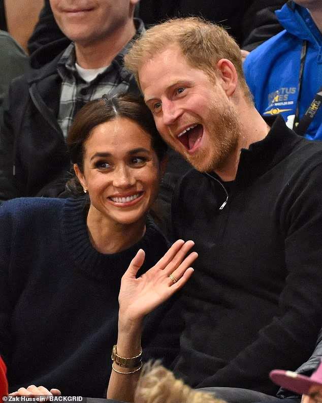 The couple back in Vancouver at the Invictus Games in Fenruary this year
