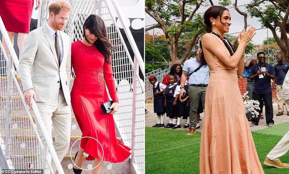 During her short-lived tenure as a working Royal, Meghan Markle’s style was transformed significantly. In keeping with the rules of royal dressing, the Duchess of Sussex - formerly an actress - swapped plunging necklines for more modest silhouettes and embraced a neutral colour palette. She leaned towards midi-length pencil skirts and tailored dresses from luxury labels like Dior, Ralph Lauren, and Givenchy as the wife of Prince Harry embraced her new identity as a member of The Firm.