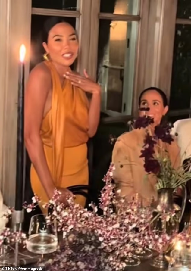 Emma also supplied Meghan's As Ever 2024 Sauvignon Blanc to guests throughout the evening