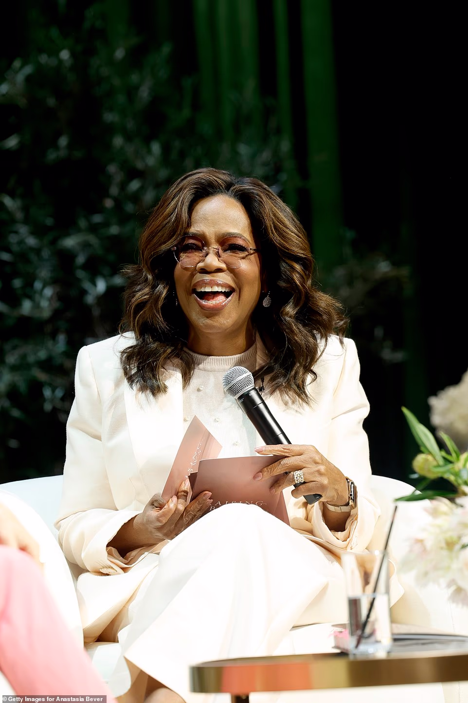 'I love to drizzle it on an English muffin (at left) or yogurt or ice cream. I also love bringing a jam or preserves as a hostess gift, and with this pretty box set of orange marmalade and raspberry and strawberry spreads, just add a bow and you're ready to go,' Oprah shared. Meghan's lifestyle brand, As Ever, even sent out an email to customers on Wednesday morning, announcing that they had been included on the list. 'We're honored to be included in the season's quintessential guide to gifting,' the email read.