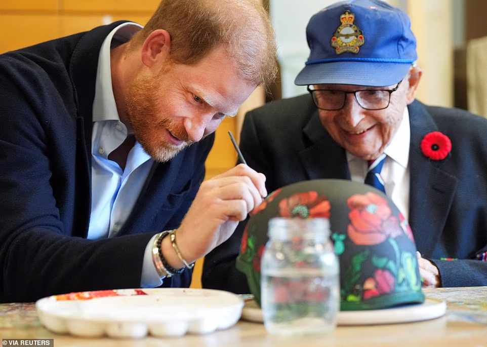He explained that through Game Five, Game Six, and Game Sever, he was Blue Jays throughout. 'Now that I've admitted that, it's going to be really hard for me to return to Los Angeles,' he said. Harry and his wife Meghan Markle, who are now residents of LA, left many Canadians far from impressed when they donned the Dodgers hats during the World Series last week. Both have connections to Toronto that made that decisions surprising.