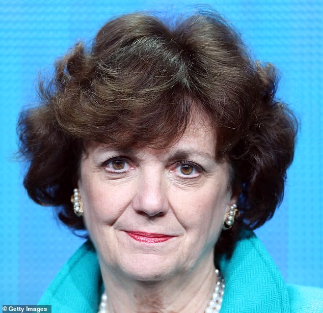 According to royal author Sally Bedell Smith (pictured), Her Majesty was also said to have been 'very worried' about her 'besotted and weak' grandson and also became aggrieved about some of their decisions taken ahead of their ceremony