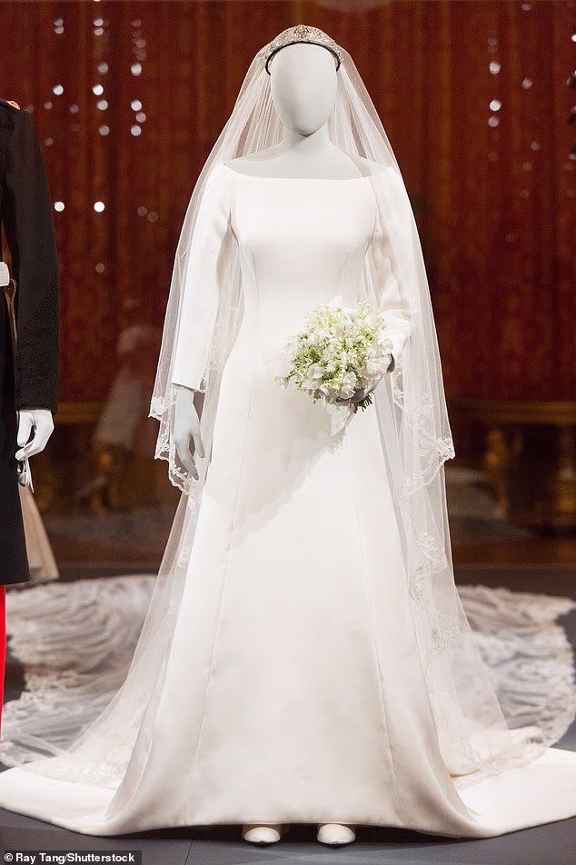Meghan boarded a flight to LA in March 2018 accompanied with sketches of the dress to show her mother, Doria. The late Queen was reportedly left saddened after 'Meghan wouldn't tell her' anything about the wedding dress, royal biography Sally Bedell Smith wrote