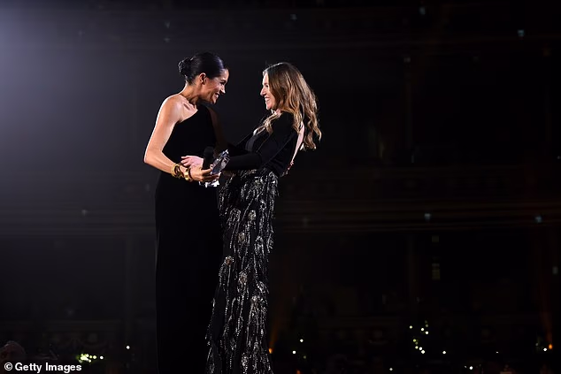 In December 2018, Meghan made clear how close the two women had become when she made a surprise appearance at the 2018 British Fashion Awards to present Ms Waight Keller with an award. Accepting her award, Ms Waight Keller said: 'This woman is so amazing'