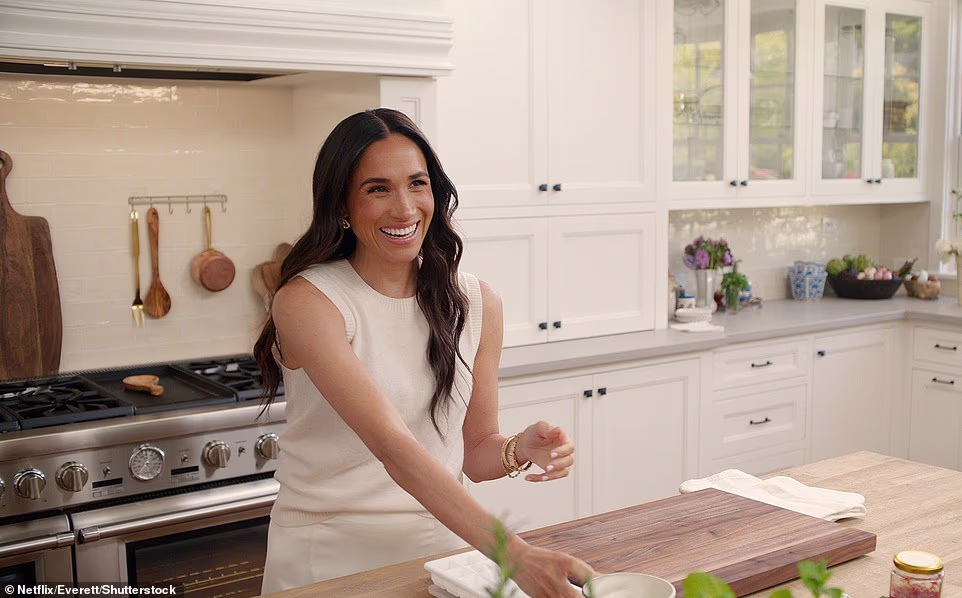 The couple share two children together - son Archie Harrison, six, and daughter Lilibet Diana, four. And, interestingly enough, Meghan also spoke about her viral moment at Paris Fashion Week in September, when she attended the Balenciaga show. It was the first with friend Pierpaolo Piccioli at the helm as creative director, but he later said that The Duchess had essentially invited herself. 'I was excited for him,' Meghan told Harper's Bazaar about the Balenciaga show. 'I reached out and I said, "Happy to come and support you." We kept it a secret, and it was really fun,' she said. The As Ever founder added that she likes being able to 'do both' - balance motherhood and her career. 'I think the moment that you start making all of your personal decisions based on external judgment, then you lose your authenticity,' she said.