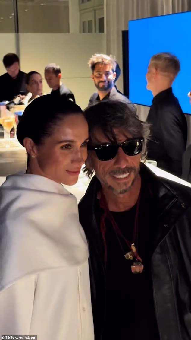 Meghan Markle has admitted she invited herself to Balenciaga 's Paris Fashion Week show last month in a new interview