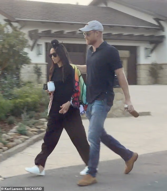 Meghan Markle and Prince Harry spend Halloween with their children in Santa Barbara