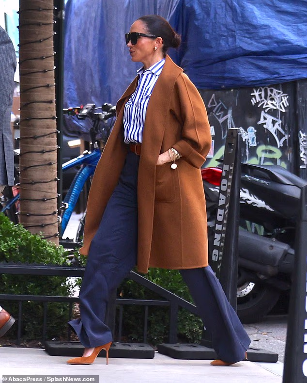 Meghan Markle and Prince Harry enjoyed lunch with tennis legend Serena Williams in New York's Soho House on Friday