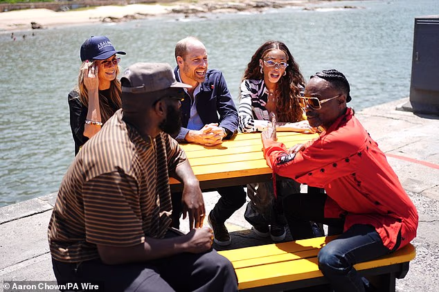 While he was recovering, Billy was sent a get-well card from The Prince of Wales after the pair met when the Pose star co-hosted William's Earthshot Prize in South Africa last year (Pictured)